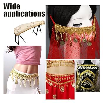 Amazon.com: NBEADS About 4.92 Yards(4.5m) Star Beads Trim